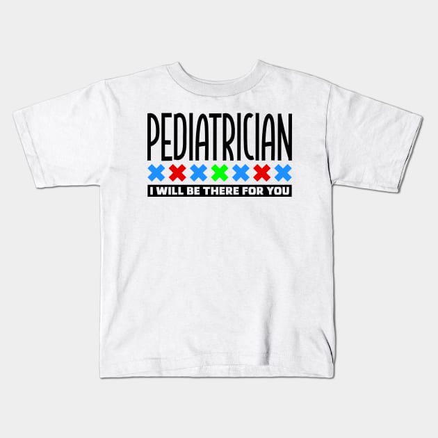 Pediatrician Kids T-Shirt by colorsplash